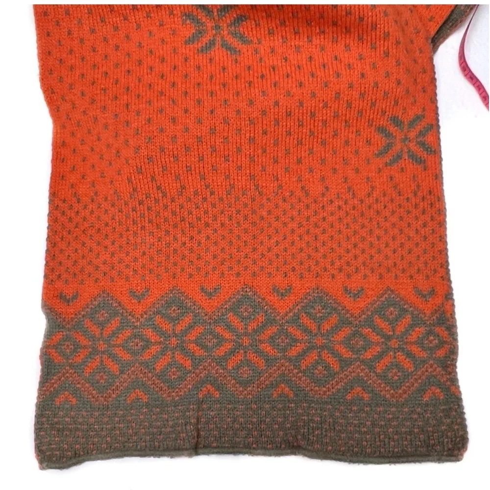 Oversized Winter Scarf Wide Unisex Knit Wrap Reversible